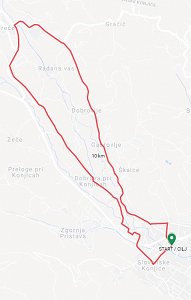 zemljevid maraton
