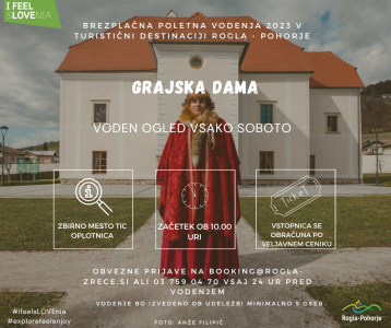 Brezplačna poletna vodenja - grajska dama