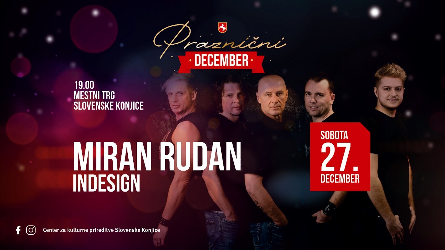 Miran Rudan Concert: Miran Rudan inDesign