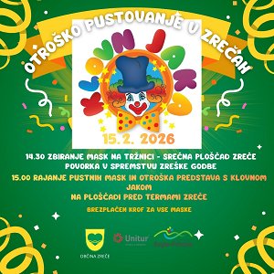 Otroško pustovanje v Zrečah