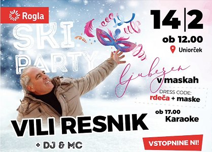 Ski party Uniorček