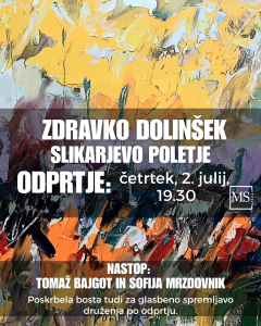 ZDRAVKO DOLINŠEK objava zid